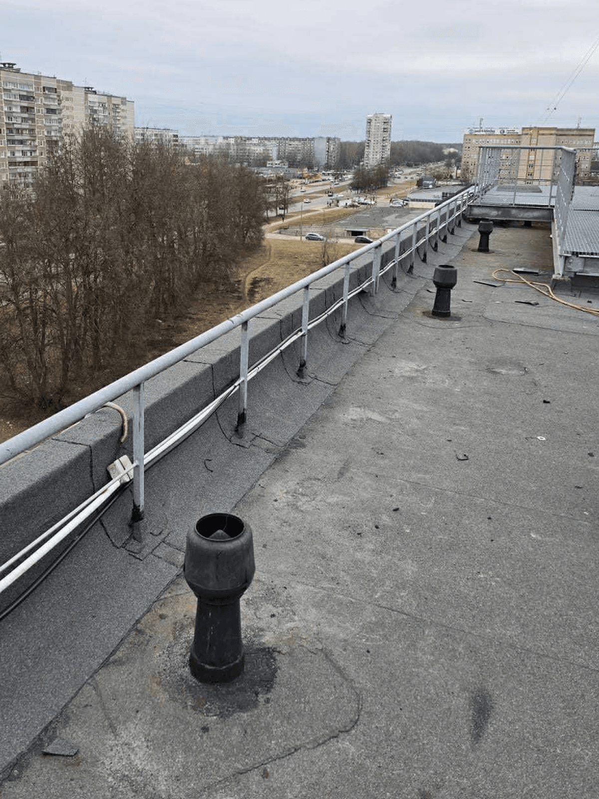 Jaunās hidroizolācijas uzklāšana